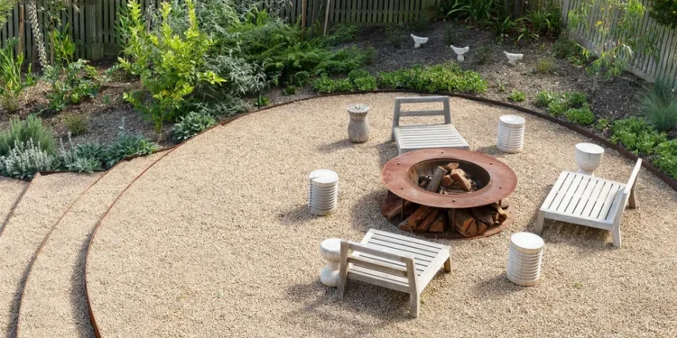 The Perfect Base: Gravel Grids for Outdoor Seating Areas and Fire Pits
